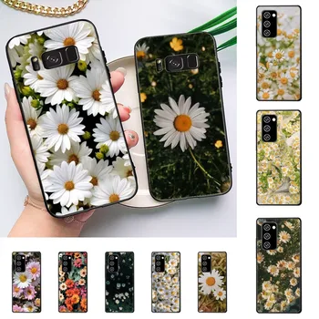 Цветы маргаритки Растения чехол для Samsung J 7 plus 7core J7 neo J6 plus prime J6 J4 J5 Чехол для мобильного телефона